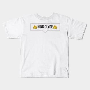 King Clyde Merch Kids T-Shirt